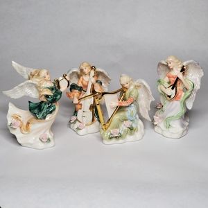 Angelic Harmony Set of Four Porceline Figurines